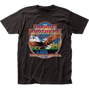 The Doobie Brothers Touring America Unisex T Shirt Rock And Roll Band Tee 99